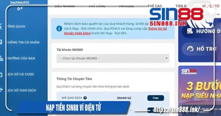 Hướng dẫn nạp tiền Sin88 thành công trong 5 phút 5 nạp tiền sin88 phương thức thẻ cào