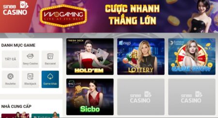 trò chơi sicbo tại sảnh cược sin88